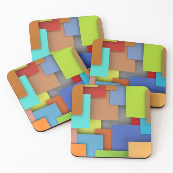 Item preview, Modern Colorful Abstract Pattern art designed and sold by Ross-Sergey.