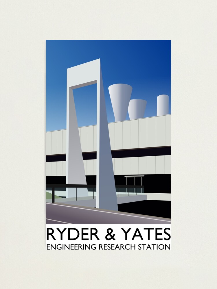 Lámina fotográfica « La Estación de Investigación de Ingeniería del