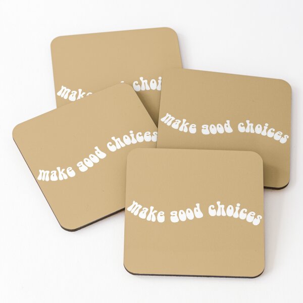 Item preview, Make Good Choices | Mustard Yellow | 70s Style designed and sold by meandmissb.