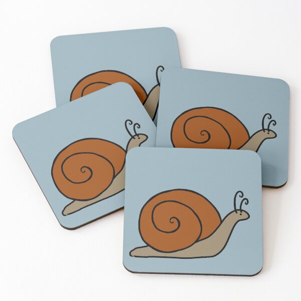 Item preview, Snail -Teal designed and sold by TiffannyWray.