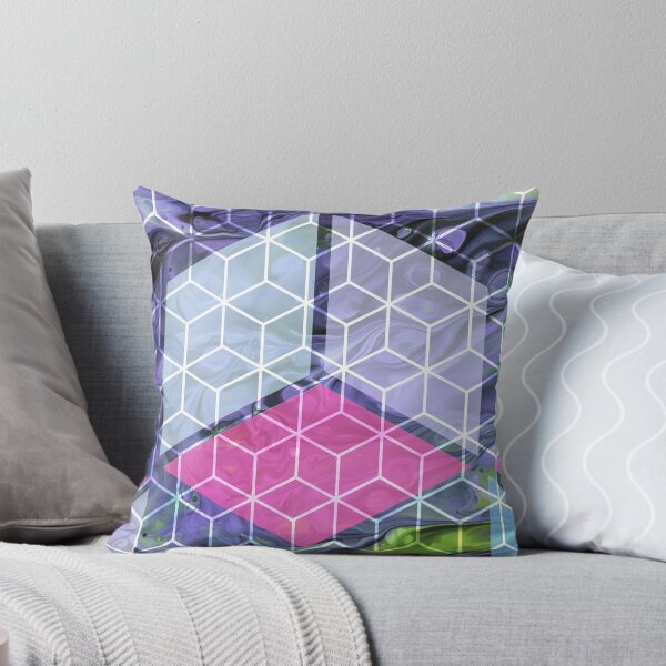 Item preview, Geometrical purple designed and sold by Rogue-Bear-Art.