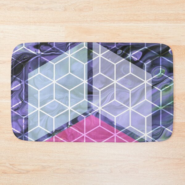 Item preview, Geometrical purple designed and sold by Rogue-Bear-Art.
