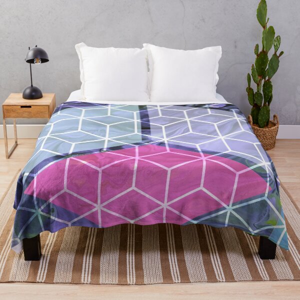 Item preview, Geometrical purple designed and sold by Rogue-Bear-Art.