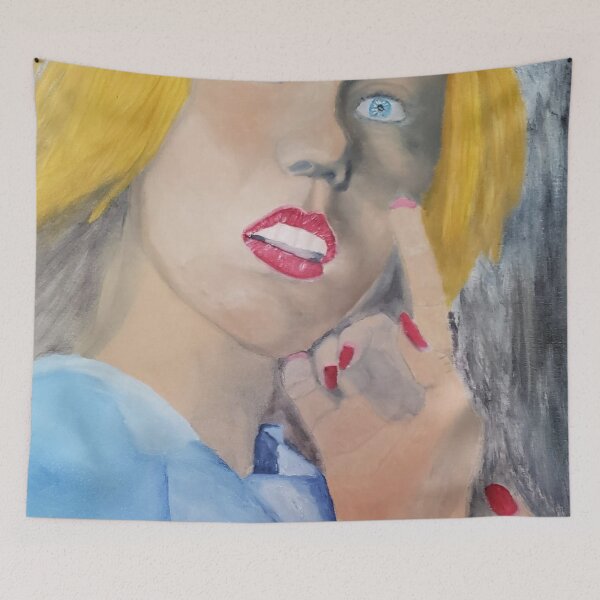 Item preview, In the moment oil painting by Tabitha Kremesec designed and sold by Tabitha Kremesec.
