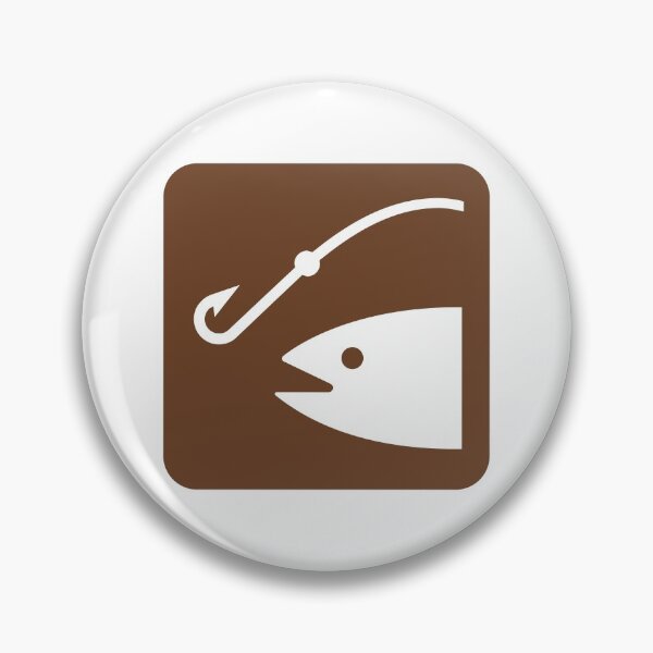 Item preview, fishing road sign designed and sold by foto-rik.