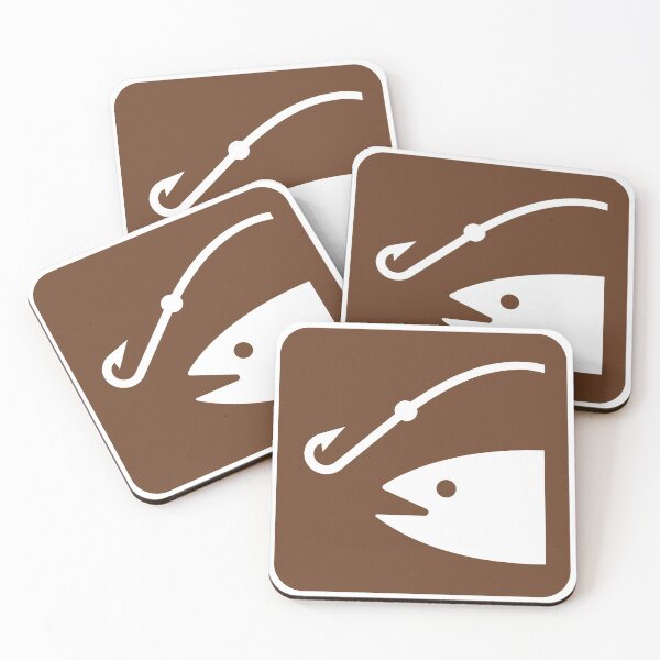 Item preview, fishing road sign designed and sold by foto-rik.
