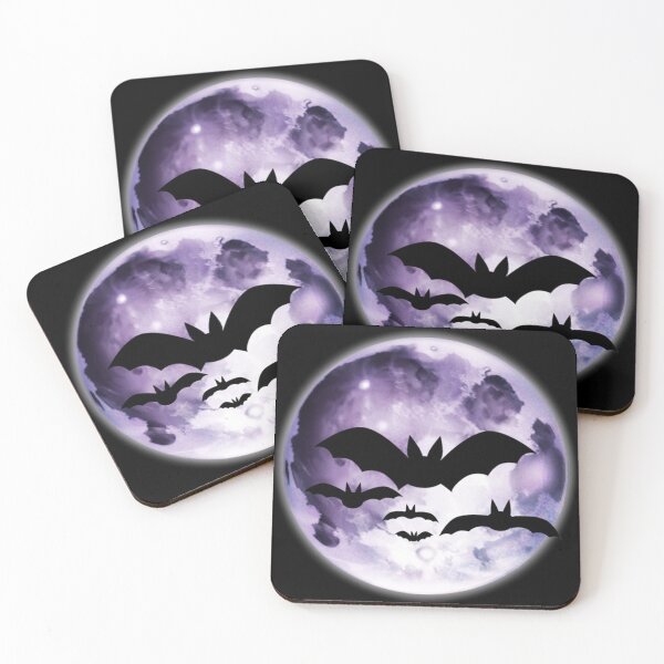 Item preview, halloween bat night moon designed and sold by LokmaneBrahimi.