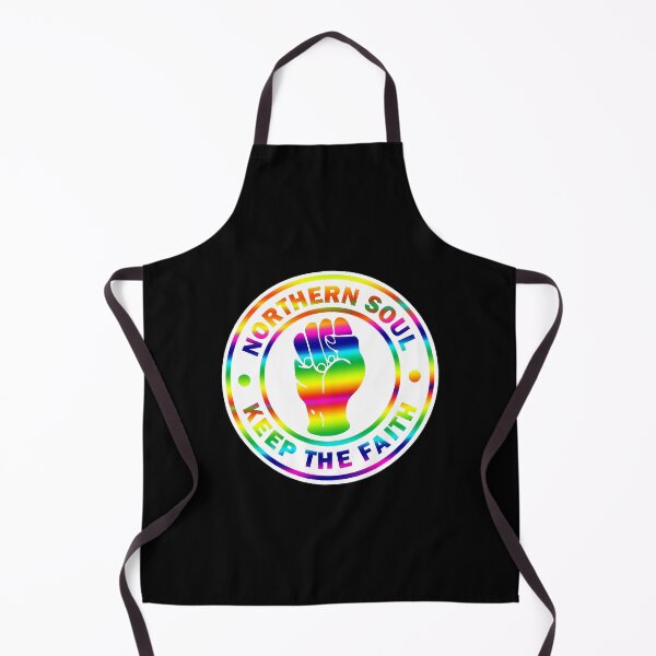 Item preview, Northern Soul Keep The Faith White with Rainbow designed and sold by fatbanana.