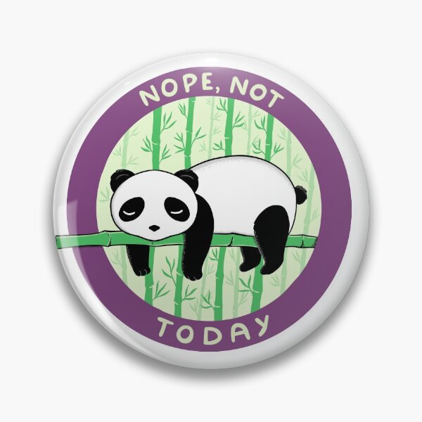 Item preview, Panda Nope Today designed and sold by coffeeman.