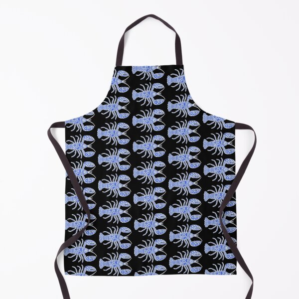 Item preview, Lobster (blue and white, horizontal) designed and sold by Calen Picard-Carroll.