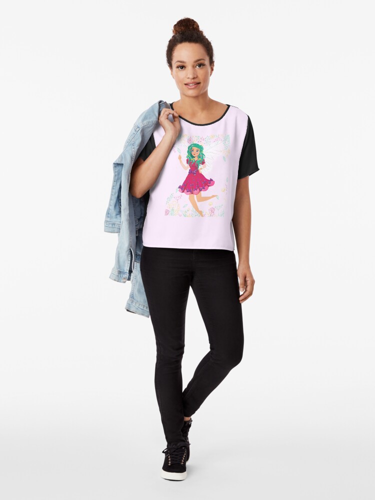 Alternate view of Ruby The Ribbon Fairy At Play™ Chiffon Top