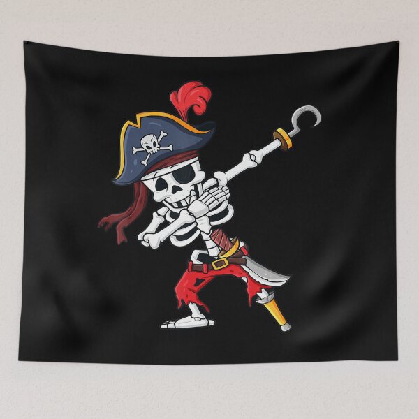 Item preview, Halloween Dabbing Pirate Skeleton Funny Dab designed and sold by ANABARRIOS.
