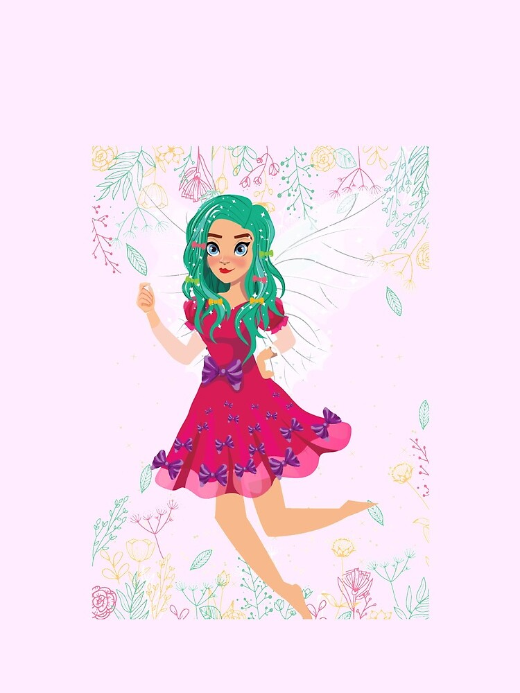 Ruby The Ribbon Fairy At Play™ by TeelieTurner