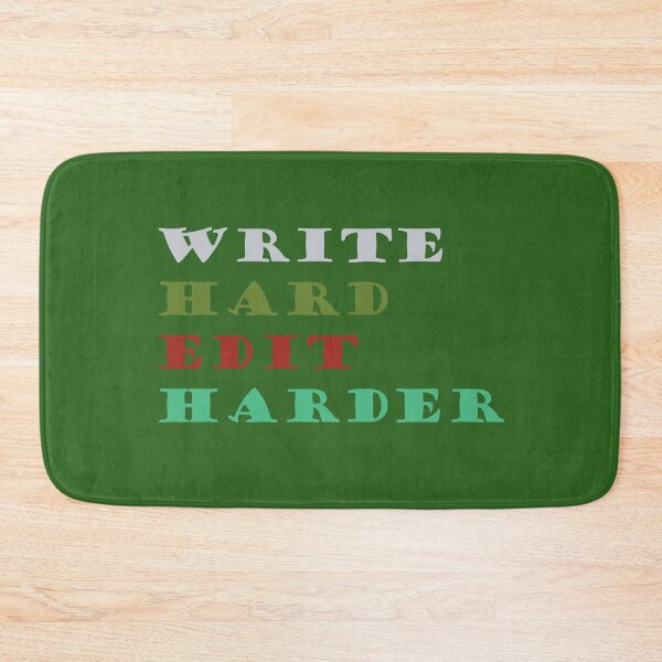 Item preview, Write Hard. Edit Harder. designed and sold by Kybruno's Creations.