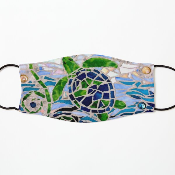 Turtle Mosaic Kids Mask