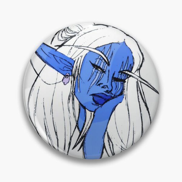 Item preview, Apathetic Nightborne (Lillaa) designed and sold by HushGlowie.