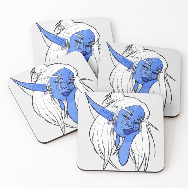 Item preview, Apathetic Nightborne (Lillaa) designed and sold by HushGlowie.