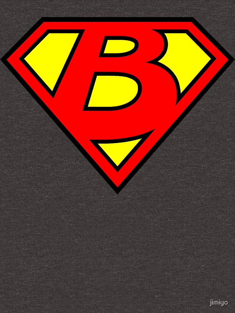 "Super B" T-shirt By Jimiyo | Redbubble