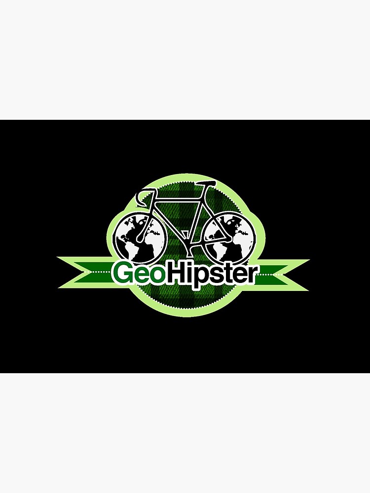 GeoHipster Bike Logo by mmdolbow