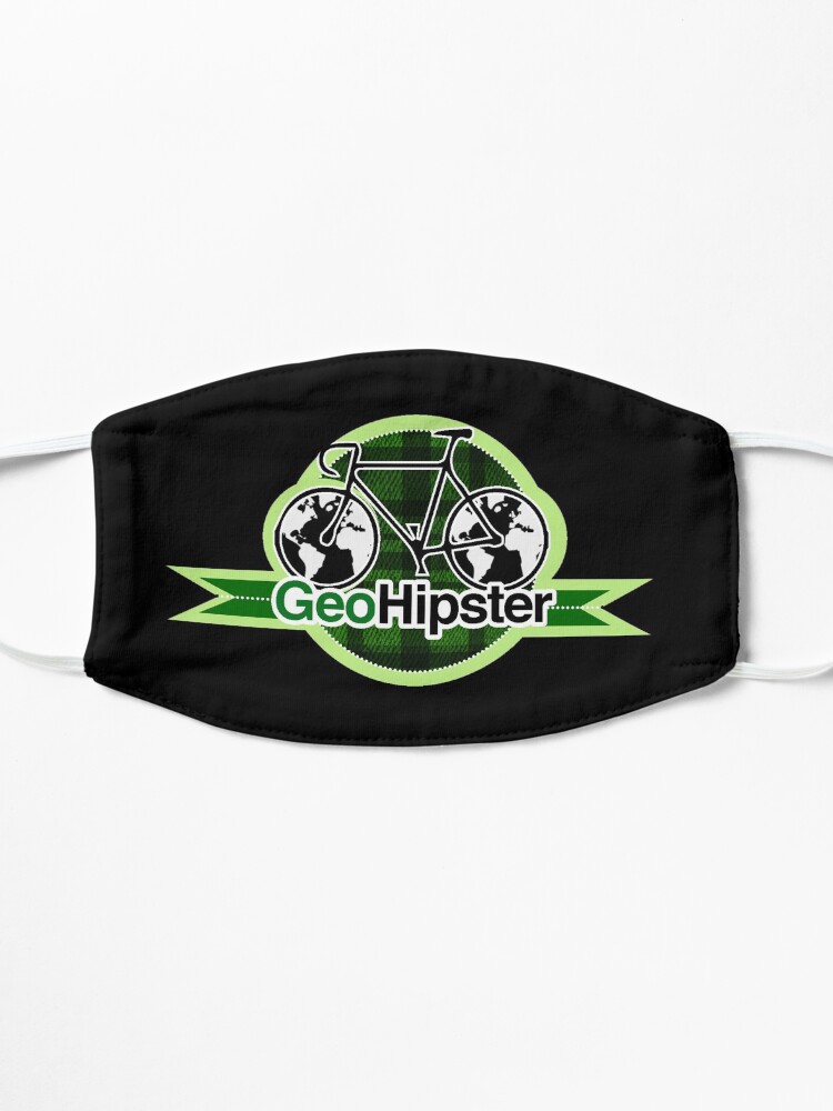 Alternate view of GeoHipster Bike Logo Mask