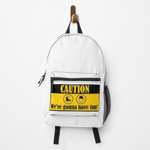 Item preview, CAUTION We're gonna have fun! designed and sold by stickart-marek.