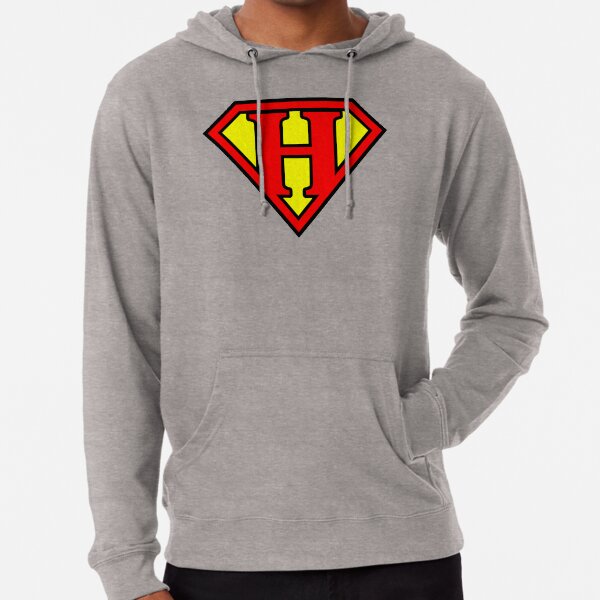 Square color block outlet letter pocket hoodie