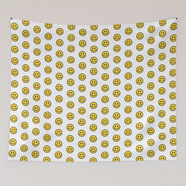 Item preview, yellow smileys designed and sold by Shayna Friedland.