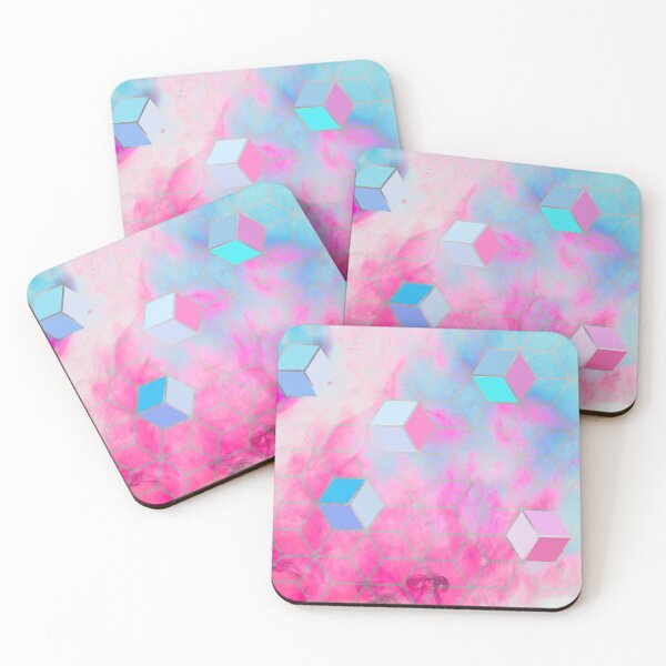 Item preview, Geometrical pastels  designed and sold by Rogue-Bear-Art.