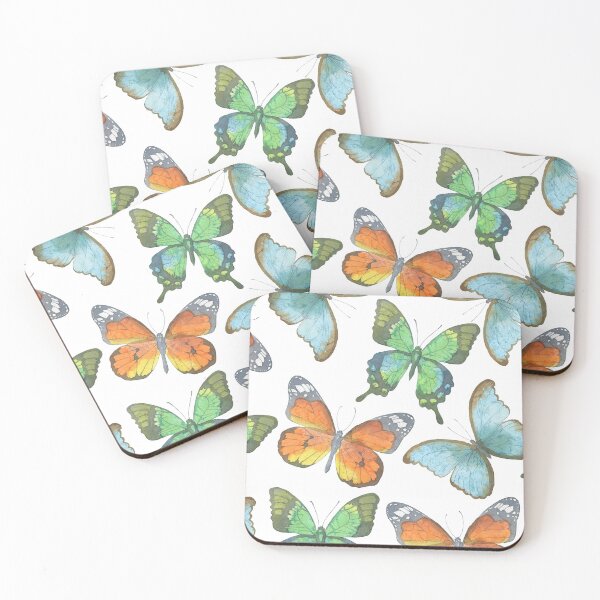 Item preview, Pretty Butterfly Face Mask Matching phone case cute butterflies watercolor pastel designed and sold by rdorsey8.