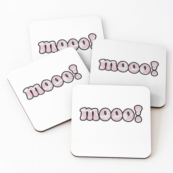 Item preview, glitter pink mooo! designed and sold by cydneysstickers.