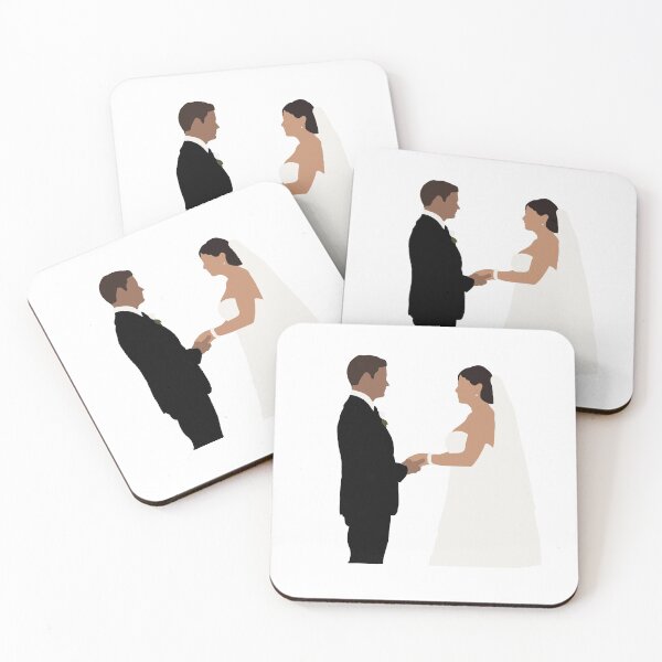 Item preview, Jo and Alaric at Their Wedding designed and sold by alisejdesigns.