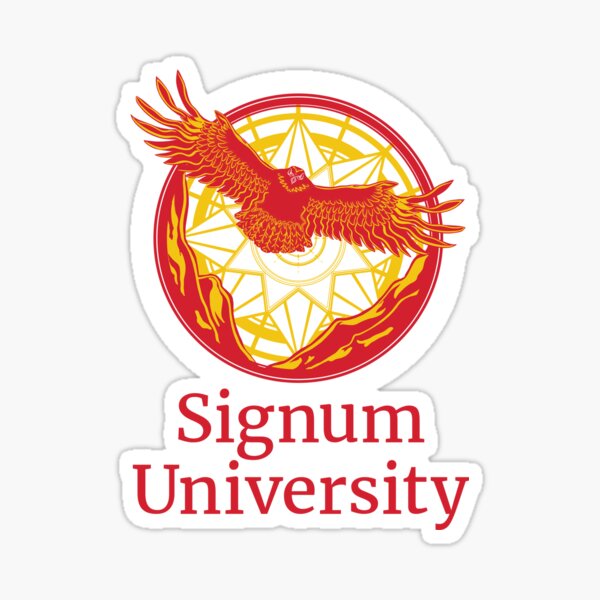 Signum University Logo Sticker