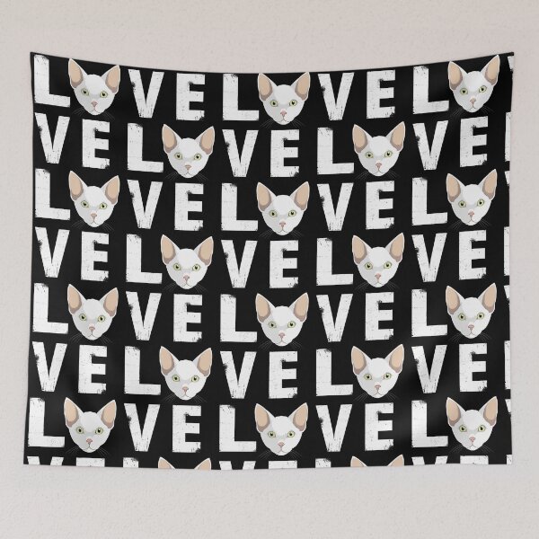 Item preview, Love Cornish Rex Cat Kitty Lover designed and sold by fatamyfan1.