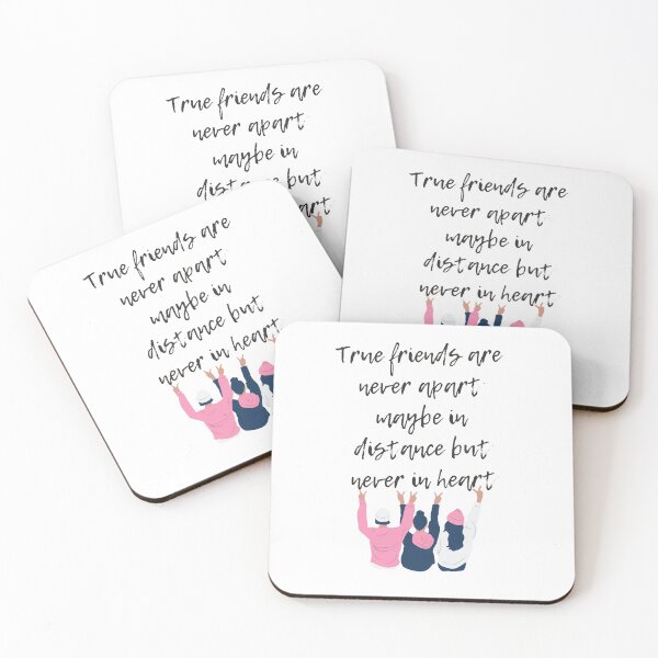 Item preview, true friends are never apart maybe in distance but never in heart designed and sold by Douj.