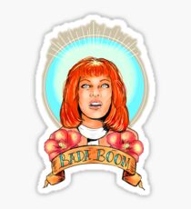 St. Leeloo of the Big Bada Boom Sticker