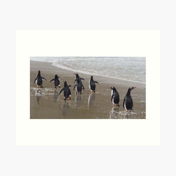 Item preview, Penguin March designed and sold by AntarcticShop.