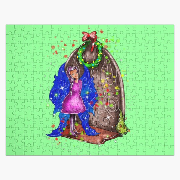 Hollydays Shimmer The Seasonal Door Fairy™ Jigsaw Puzzle