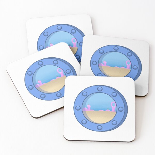 Item preview, spongebob porthole (sand) designed and sold by Shayna Friedland.