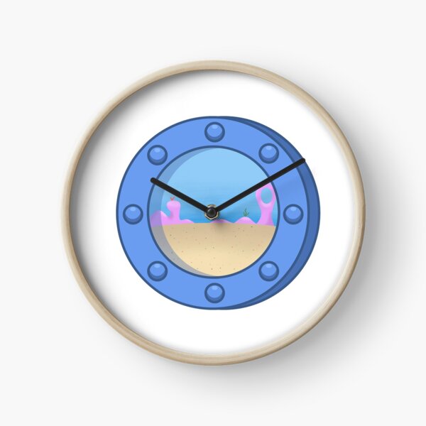 SpongeBob SquarePants Alarm Desk Clock 3.75" Home or Office Decor Z65 