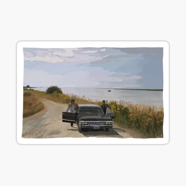 Supernatural Postcard 1 Sticker