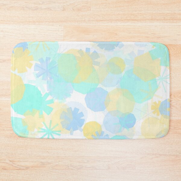 Item preview, Abstract blue green yellow designed and sold by Abstractlara.