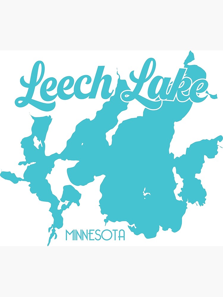 "Leech Lake, Walker, MN" Poster by ilakethat Redbubble