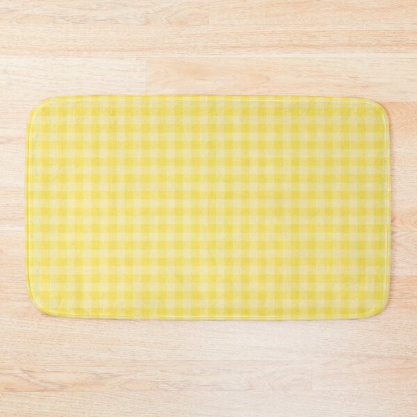 Item preview, Check / Checker / Checkered Yellow Pattern designed and sold by BlusparkStudio.