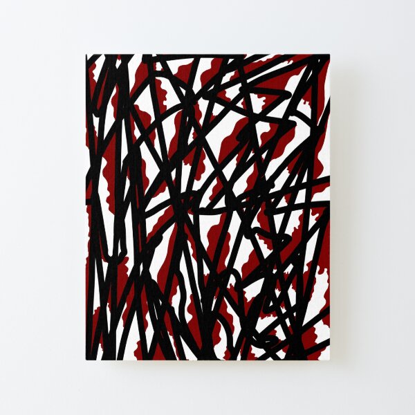 Shards Canvas Mounted Print