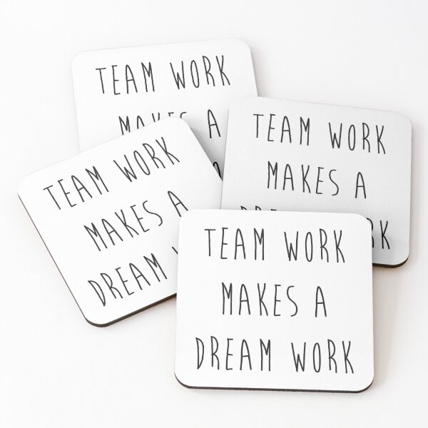 Item preview, Team work makes Dream work designed and sold by ps-tees.