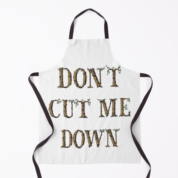 Item preview, Dont Cut Me Down Tree Typography designed and sold by karwilberevivalcollection.