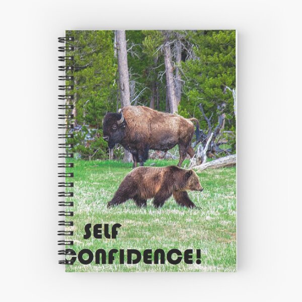 Item preview, Bear and Bison Self Confidence designed and sold by Tim Thompson.