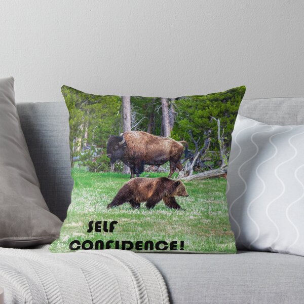 Item preview, Bear and Bison Self Confidence designed and sold by Tim Thompson.