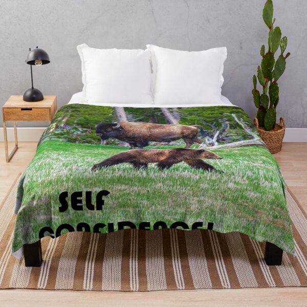 Item preview, Bear and Bison Self Confidence designed and sold by Tim Thompson.