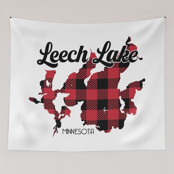 Item preview, Leech Lake, Walker, MN Plaid designed and sold by ilakethat.